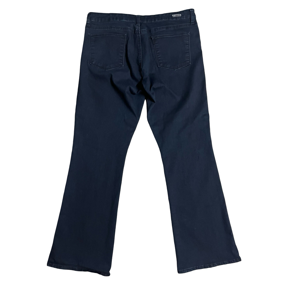 KUT From The Kloth Jeans Womens 10 Blue Dark Wash Bootcut Stretch Mid Rise Denim